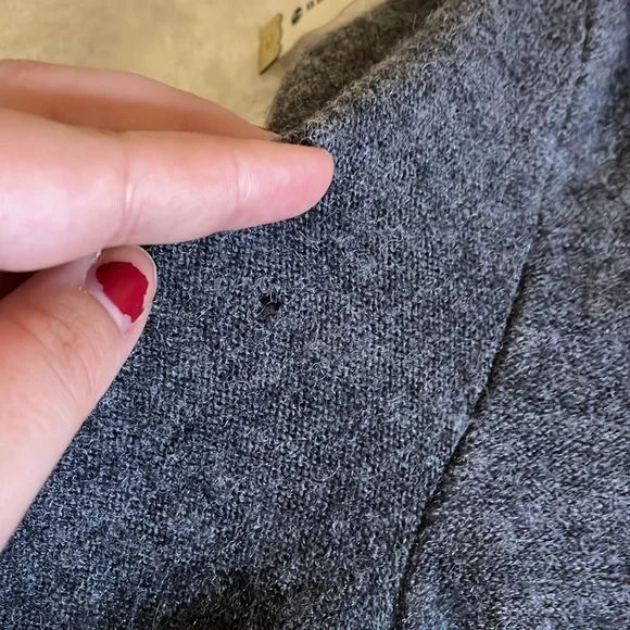 Babette Ballinger Gray 100% Wool Coat size Medium - Picture 17 of 17